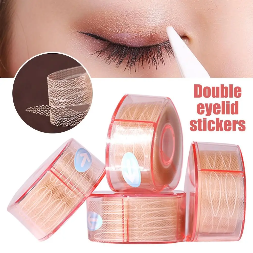 Ultra Invisible Eyelid sticker Lace Fiber Eyelid Lifting Tape Natural Waterproof Sweatproof Big eyes Eyelid sticker 