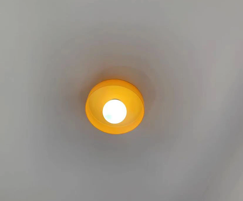 Modern Vintage Glass Ceiling Light Hallway Balcony Kitchen Light Bedroom Ceiling Light Multi-Colored Glass