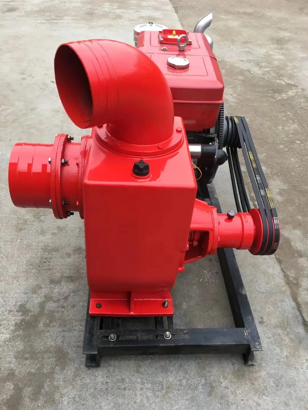 Electric Start 18 HP Diesel Engine 6 Inch Centrifugal Water Pump