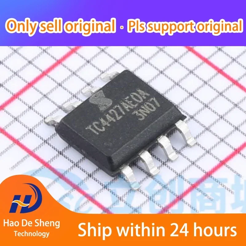 

10PCS/LOT TC4427AEOA713 SOP8 logo：TC4427AE New Original in Stock