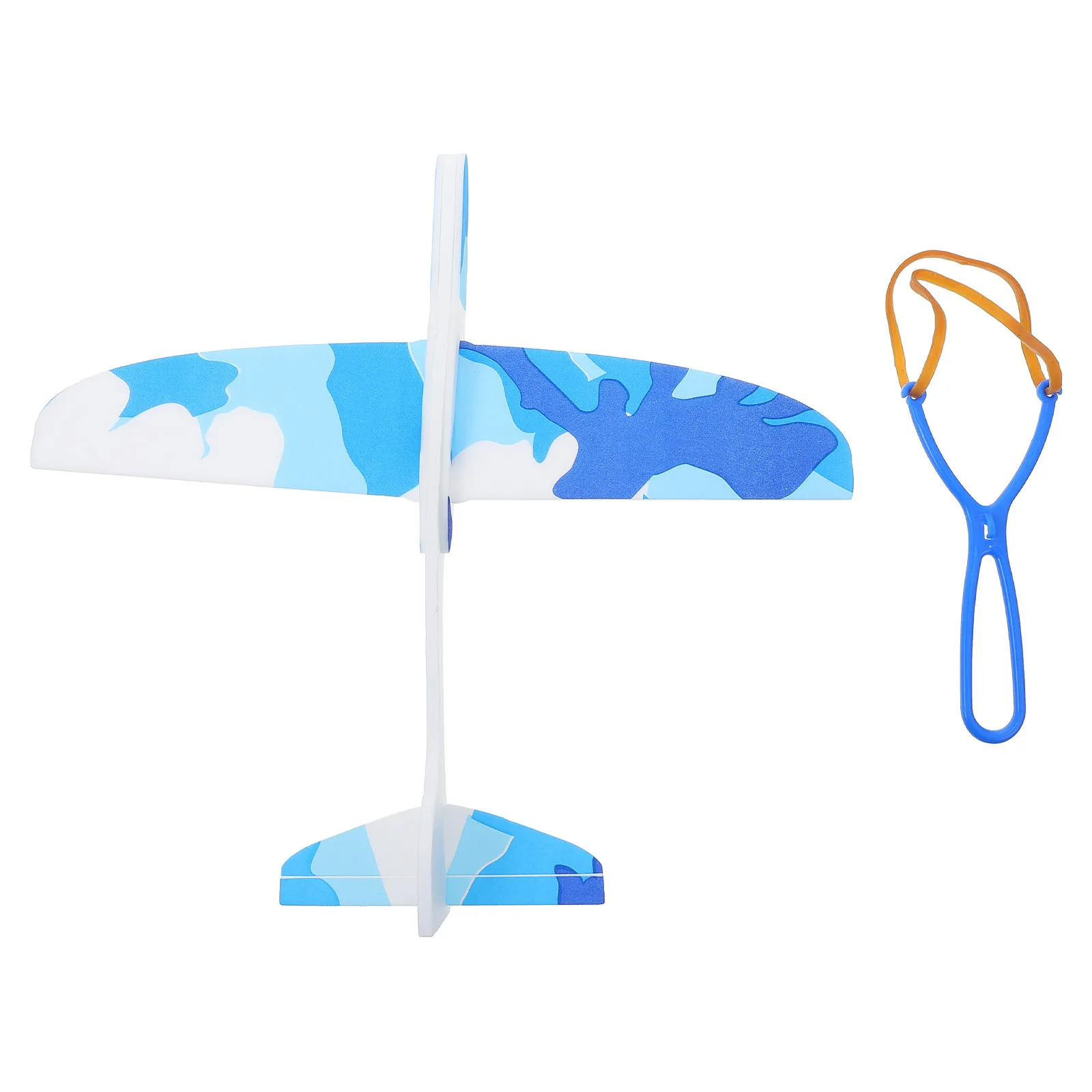 

1Set Simulated Airplane Launch Plaything Durable Lightweight Kid Outdoor Gift for Aviation Theme Parties Throwing Airplane