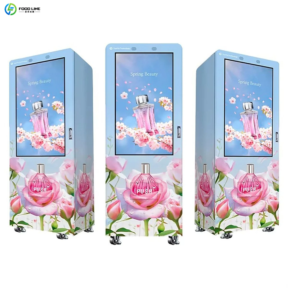 Perfume Vending Machine, Intelligent Perfume Dispenser Supporting Remote Parameter Setting for Chain Store Fragrance Retail