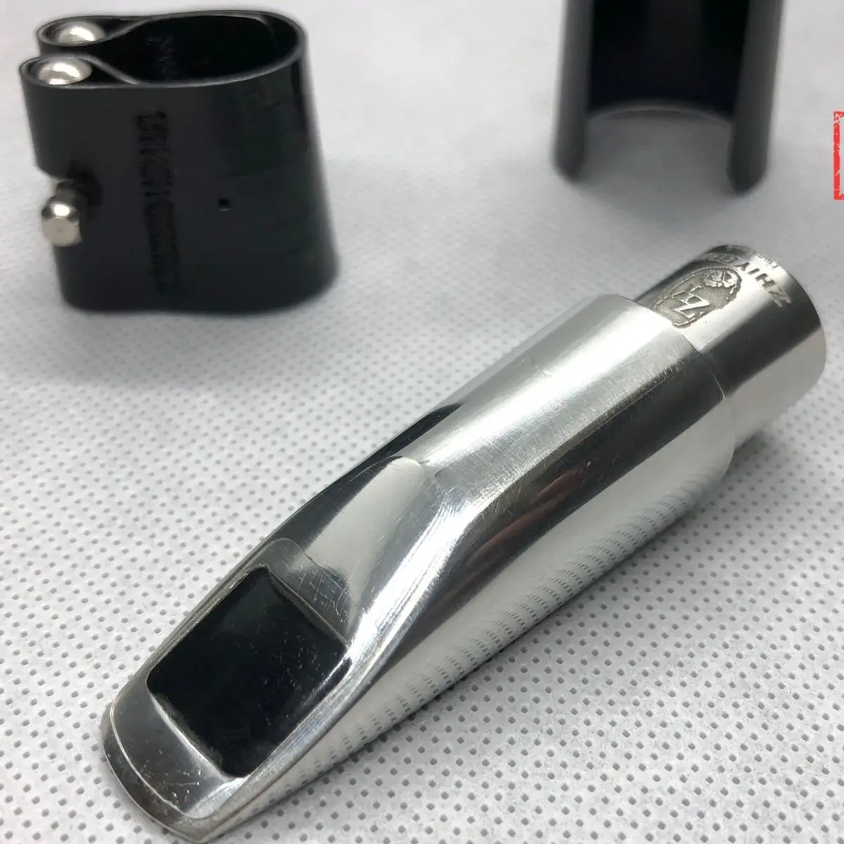 

Мундштук для саксофона, серебряный мундштук из оловянного сплава, мундштук для саксофона сопрано, размер 6-8