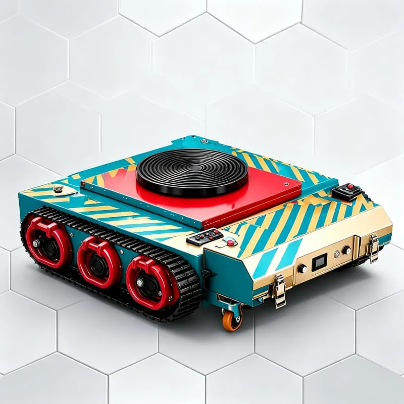 High Precision Electric Transporter 35T Battery Powered Remote Control For Industrial Plant Equipment Alignment Customized