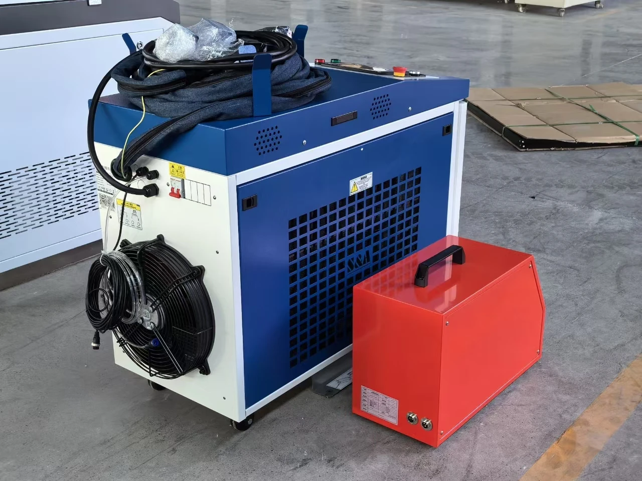 Mesin Las Laser Genggam Portab - Handheld Laser Welder 1000W ulasan dan harga