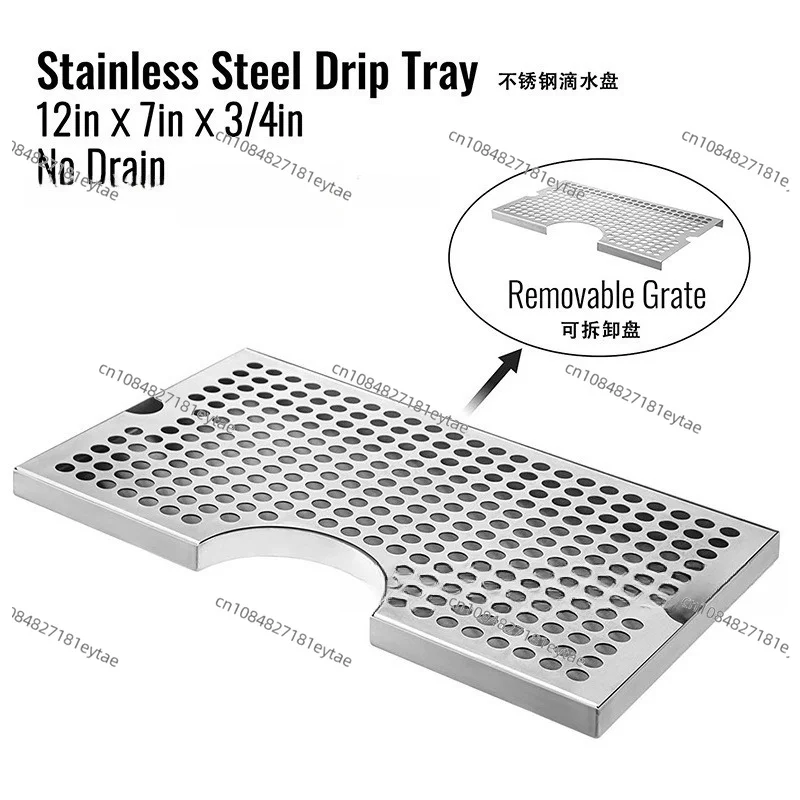 Beer Tower Draft Dispenser Single Head 1 2 3 4 Tap Kits with Drip Tray 1 2 3 4 Hole