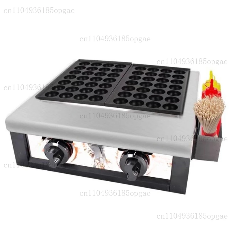Octopus Ball Machine Electric Double Plate Fish Ball Stove Fish Ball Machine