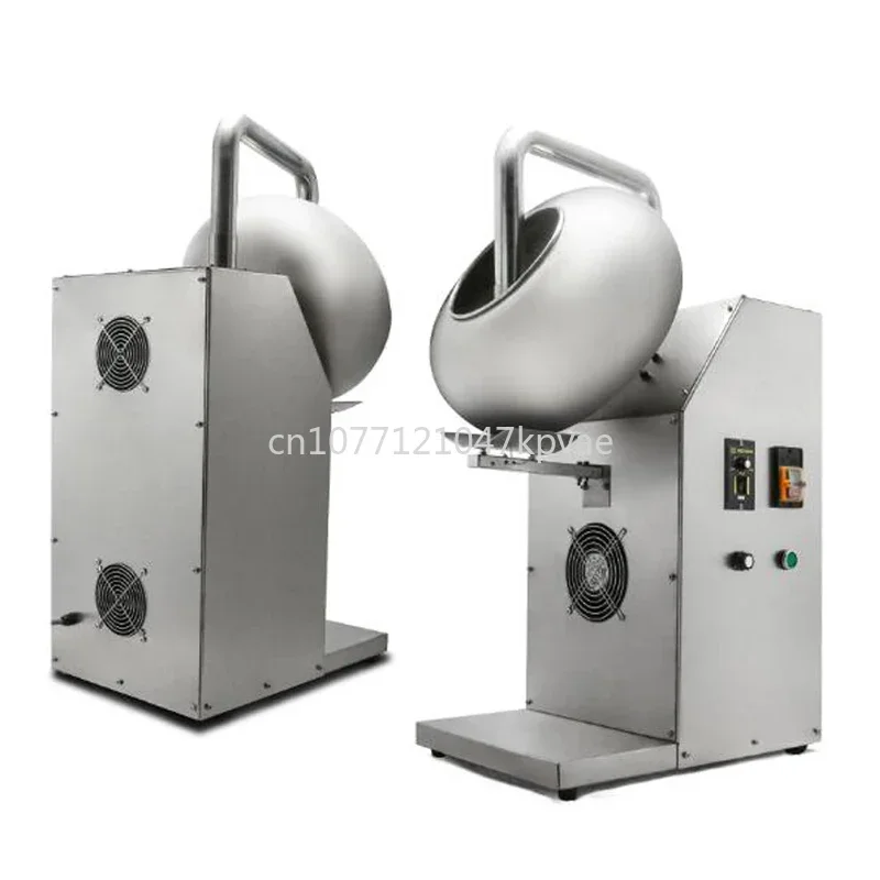 

Steel Candy Coating Machine Nut Peanut Candy Rolling Sugar Machine 220V Peanut Chocolate Sugar Coating Machine Stainless