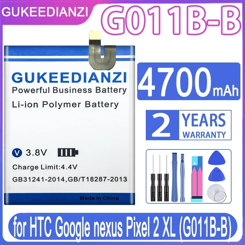 High Quality Battery for HTC Google Pixel 2, 2B, 3, 3A, 4, 4A, 5 XL, Pixel2B, Pixel3, Pixel3A, Pixel4, Pixel4A, Pixel5, PixelXL