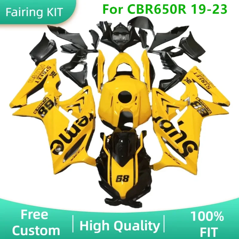 New ABS Plastic Kit for HONDA 19 20 21-23 CBR650R 2019 2020 2021-2023 CBR 650R Motorcycle Fairings Set Repair Aftermarket Parts