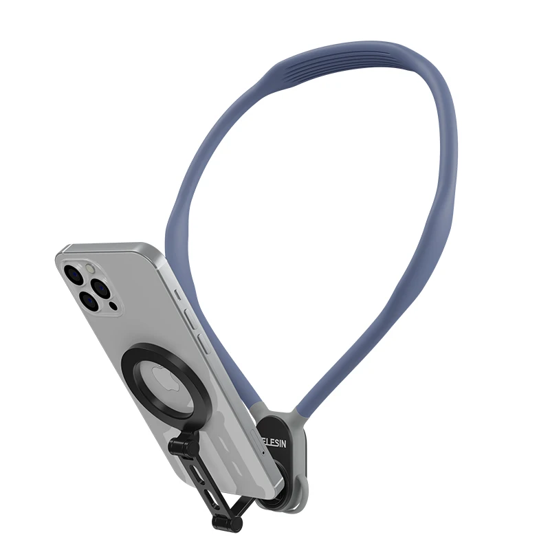 

Silicone Magnetic Neck Mount Quick Release Hold for Iphone 15 14 13 12 11 10 SAMSUNG HUAWEI XIAOMI Phone Accessories