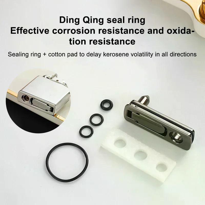 Sealing Metal Lighter Sealing Metal Cotton Base For Zippo Lighter Regular Inner Liner Modified Base Cotton Reduce Volatilization