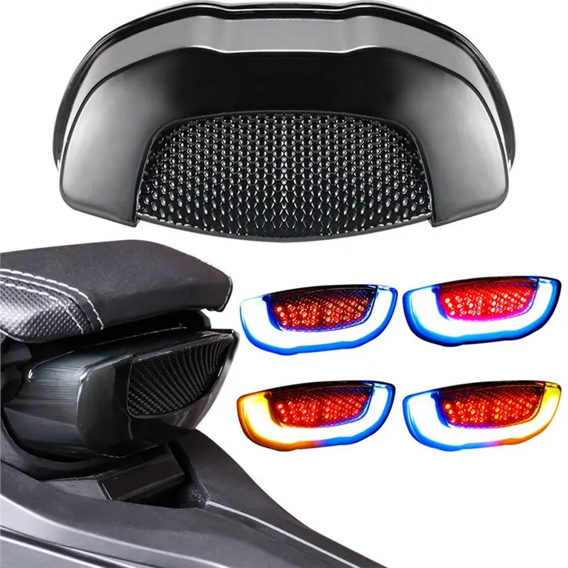 Multifunctional LED Taillight For Honda CBR650R CB300R CB150R Multif Motorcycle Steering Braking Running Light Red+ Blue+ Yellow