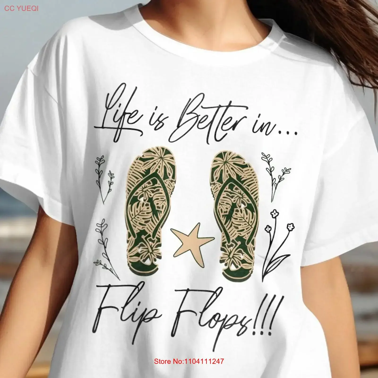 Life is Better in Flip Flops Fun custom t shirt Summertime Dreaming of Summer Beach lover gift Vacation sweaT Flop Fan vintage