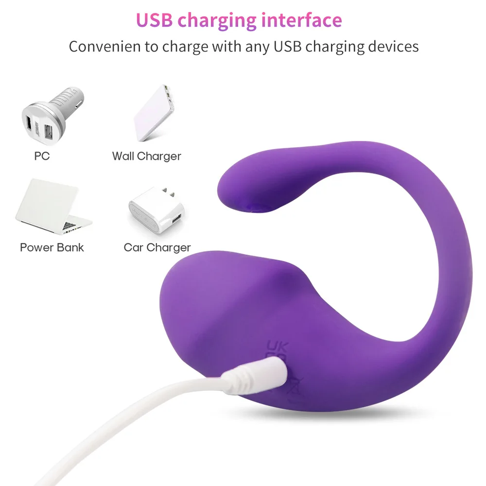 Rechargeable Vibrating Egg for Women Silicone Personal Massager Wireless Mini Wellness Device view 6