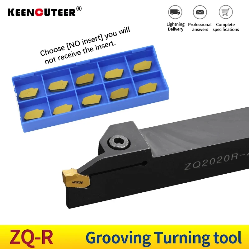 ZQ1616R-2 ZQ2020R-2 ZQ2525R-2 cnc旋盤加工切削工具ホルダ金属溝加工ブレード別れカッターボーリングツール