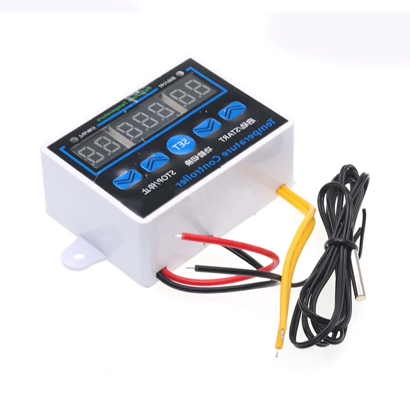 AC220V DC12V 10A Digital LED Temperature Controller Thermostat Control Switch Sensor