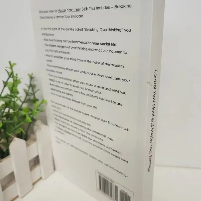 Control Your Mind and Master Your Feelings By Eric Robertson Breaking Overthinking & Master Your Emotions Book in English