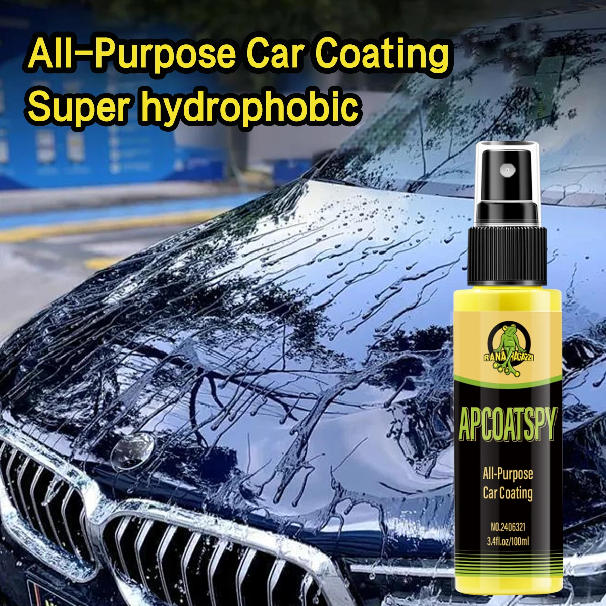 Ceramics for Cars Coating 9H Nano Liquid Glass Plated Nano Top Coat Agent Polymer Detail Protection Liquid Wax Car Care