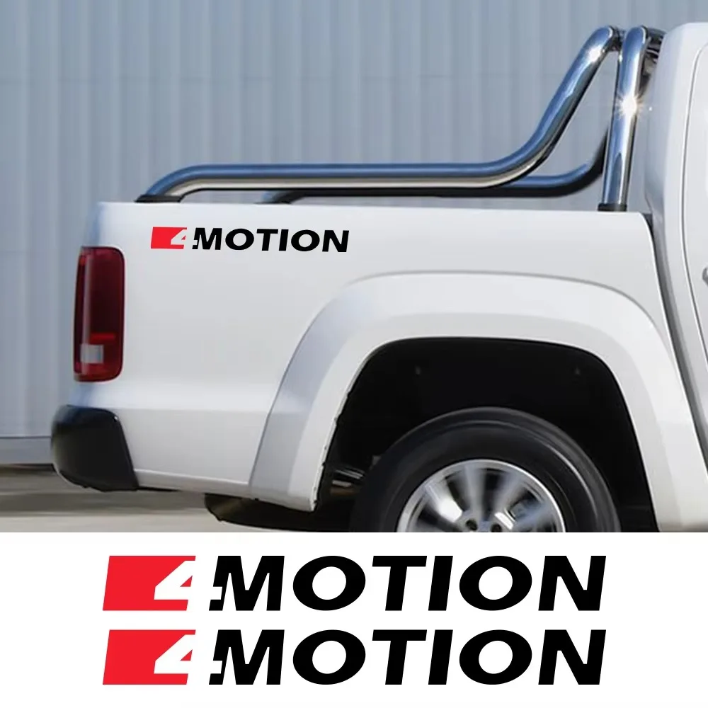 Pegatina de camioneta para Volkswagen VW Amarok V6 4Motion Tdi coche 4X4 todoterreno decoración calcomanía camión cubierta de vinilo accesorios de sintonización automática