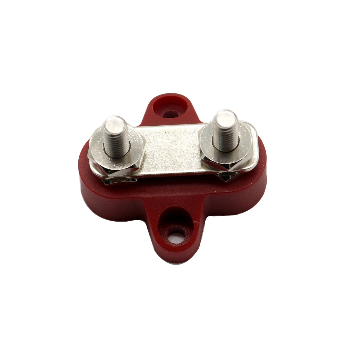 

Dual Terminal 48V Heavy Duty Power Distribution Block For Car Boat Truck Red Glass Fiber Reinforced Nylon Terminal Block