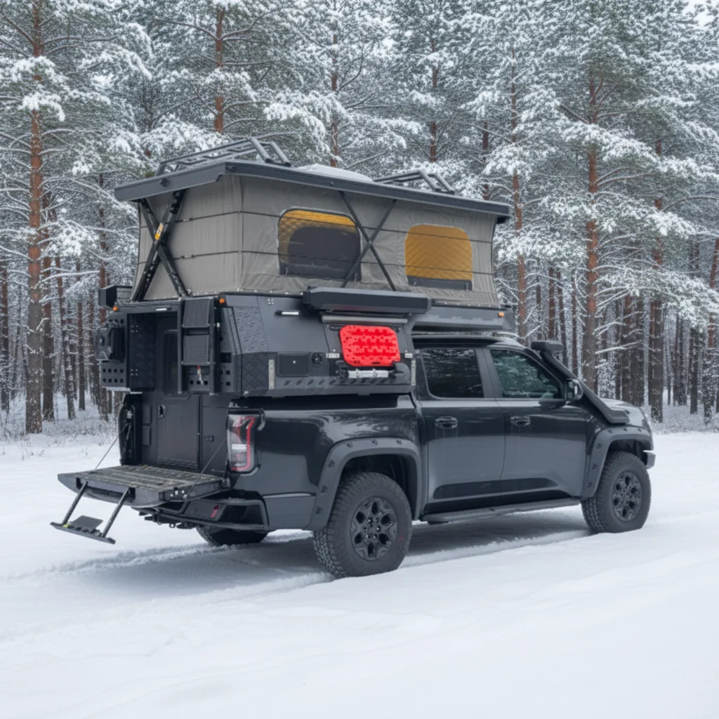 Wholesale Customized Pick up Camper New Aluminum Offroad Customized Truck Camper on Sales