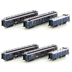 Train Model HO 1/87 HOBBYTRAIN  Orient Express with Lights CIWL Diesel Electric Locomotive Hot Wheels Train Luggage Compartment