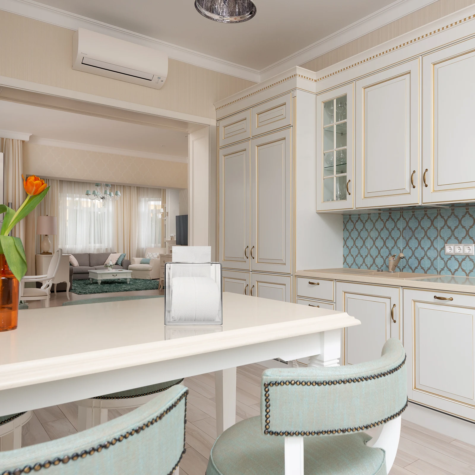 

Acrylic Tissue Box Square Storage Container Napkin Holder Paper Towel ganizer Transparent Desktop Home Office Travel