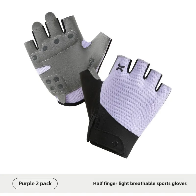الرياضة في الهواء الطلق قفازات ركوب الدراجات نصف اصبع اللياقة البدنية قفازات السيدات الصيف عدم الانزلاق مقاومة للاهتراء قفازات التدريب مقاومة للصدمات
