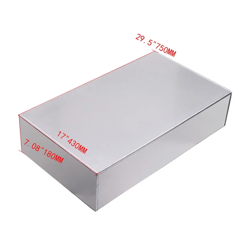 70L Car Refitted 80L Spare Auxiliary Fuel Tank Aluminum Alloy Racing Plastic Cover with Sensor