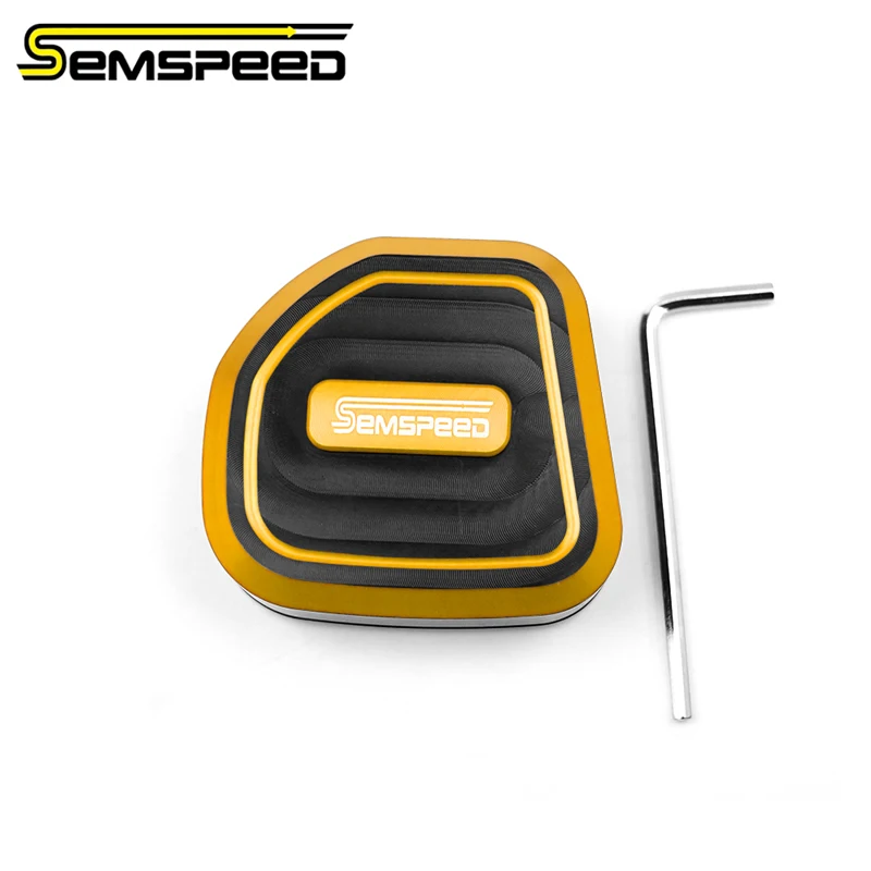 SEMSPEED CNC Motorcycle Kickstand Pad Side Stand Plate For Honda FORZA 350 PCX 125/150/160 ADV 150/160 350 Giorno+125 Lead 125