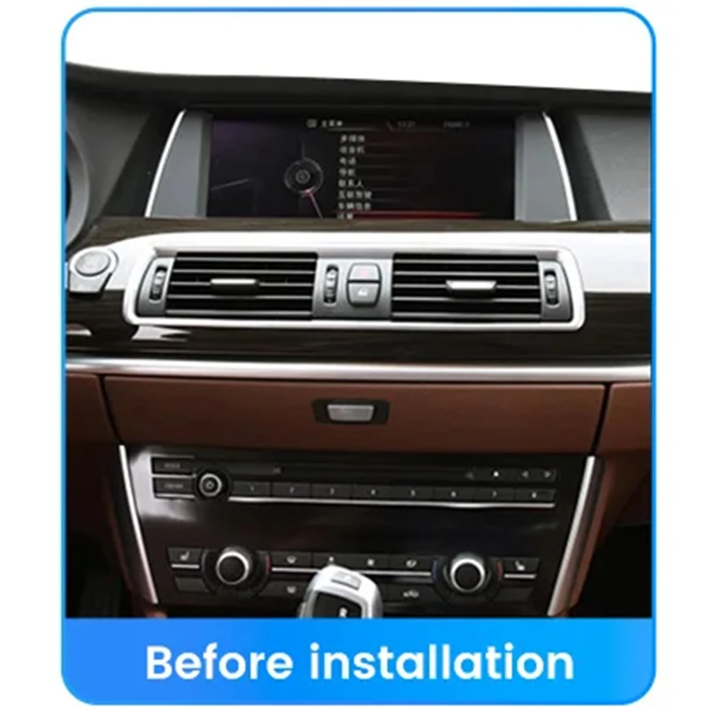 14.9inch Android 14 Screen Car Accessories Multimedia Carplay Monitor Stereo Speacker Radio Player For BMW F07 GT 2011-2017