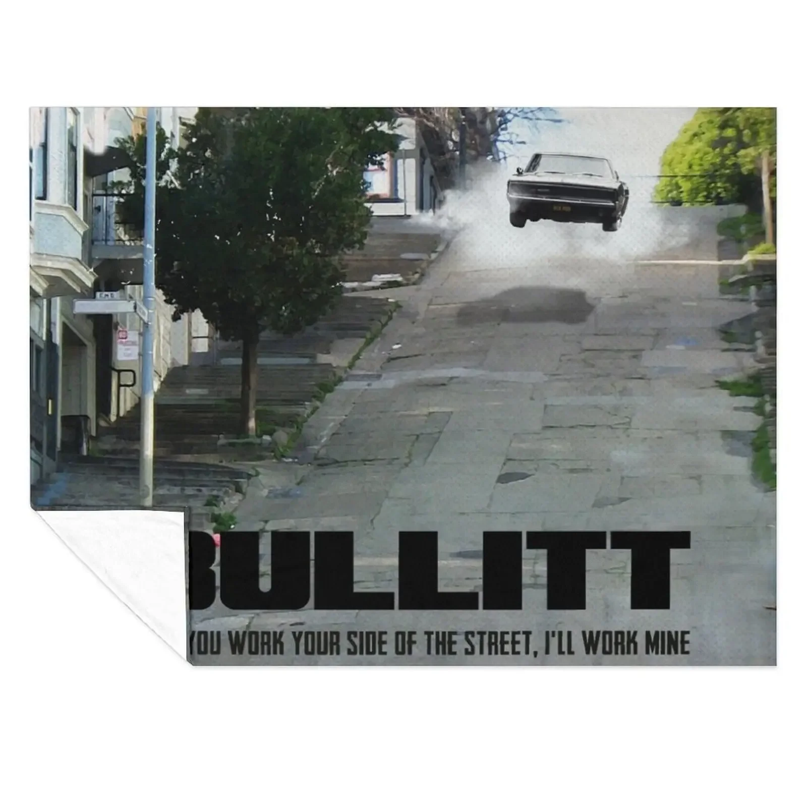 

Bullitt movie Throw Blanket Luxury Designer Bed Kid'S Thins Blankets