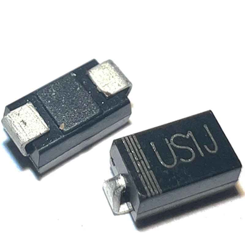 100pcs US1M SMD Diode UF4007  Fast Recovery Diode Patch SMA Package Rectifier 1A1000V DO-214AC