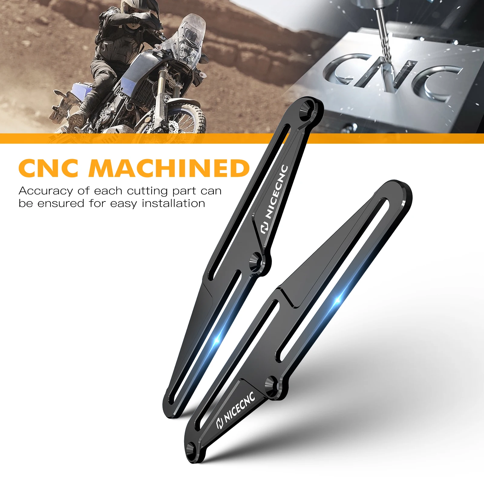 Für Yamaha Tenere 700 2019–2024 2023, Windschutzscheibe, Windschutzscheiben-Einsteller, Windschutzscheibenhalterung, Tenere 700 XTZ 700 2019–2024 – Detail 16