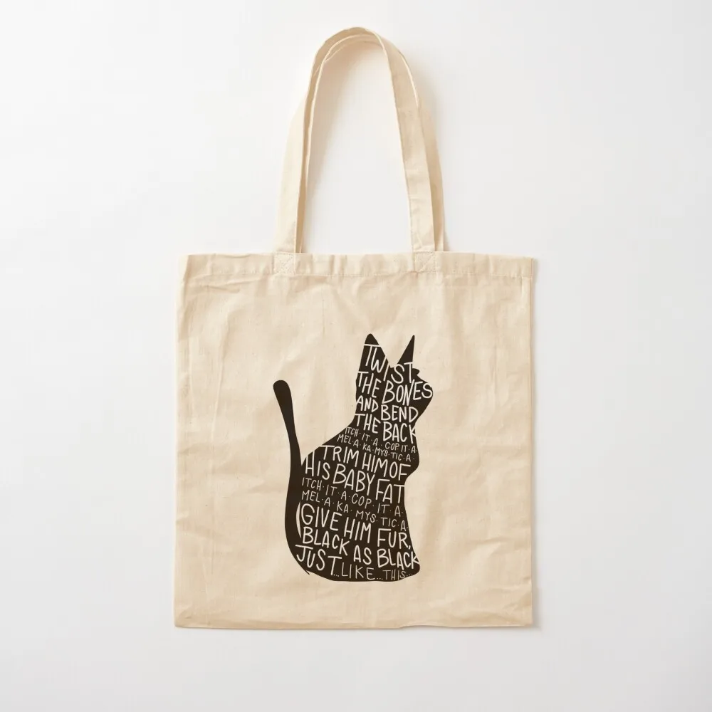 Twist the Bones Tote Bag woman shopping bag Fabric bag hand ladies