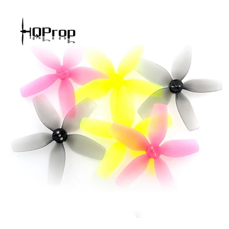 2paris HQProp DT 2.9X2.5X5 2925 5-Blade PC Replacement Propeller Pink / Grey Poly Carbonate Suitable for RC FPV DJI Anata Drones