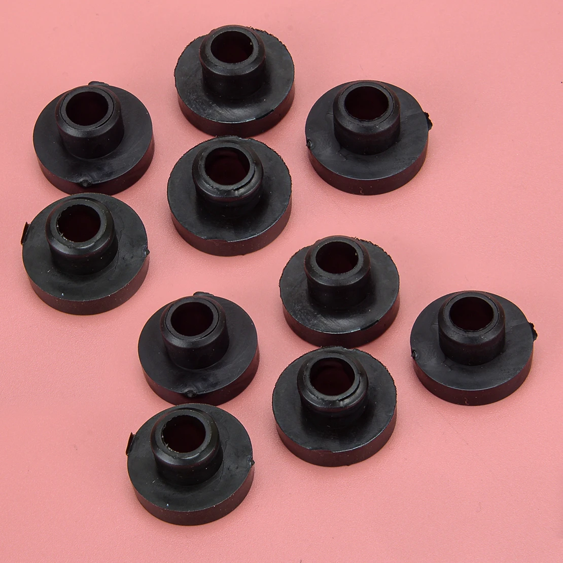 

LETAOSK 10pcs/Set Gas Fuel Tank Grommet Bushing Fit for Toro Exmark MTD Tractor Lawn Mower Generator 466560 1654930 33679 104047