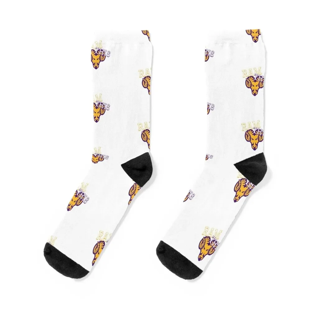 

West Chester University Ram This Socks New year's man Stockings compression Wholesale Boy Socks Women's