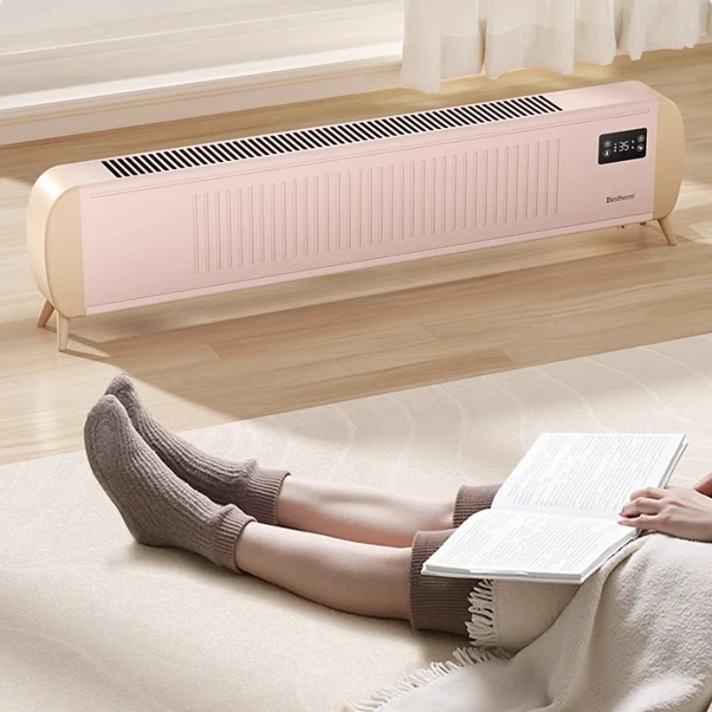 Skirting board heater new graphene household power saving heating indoor large area quick heating fan new style