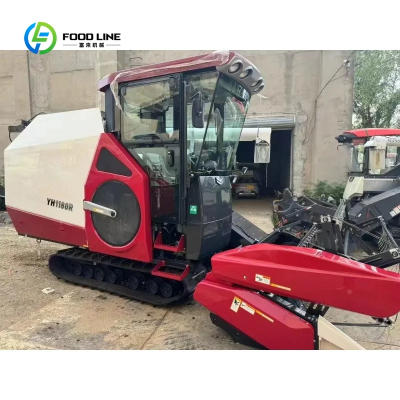 Customized Large Farming Agricultural Rice Combine Harvester Grain Harvester Multifunctional 1 Year Warranty