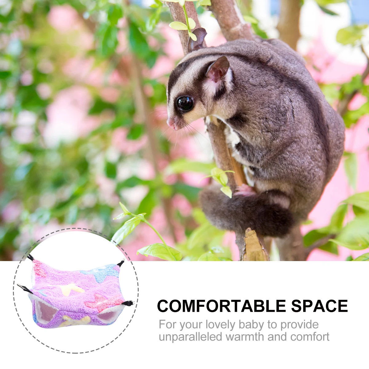 

Pet Hammock Pets Puppy Beds Elevated Guinea Pig Bedding Supplies Hanging Mezzanine