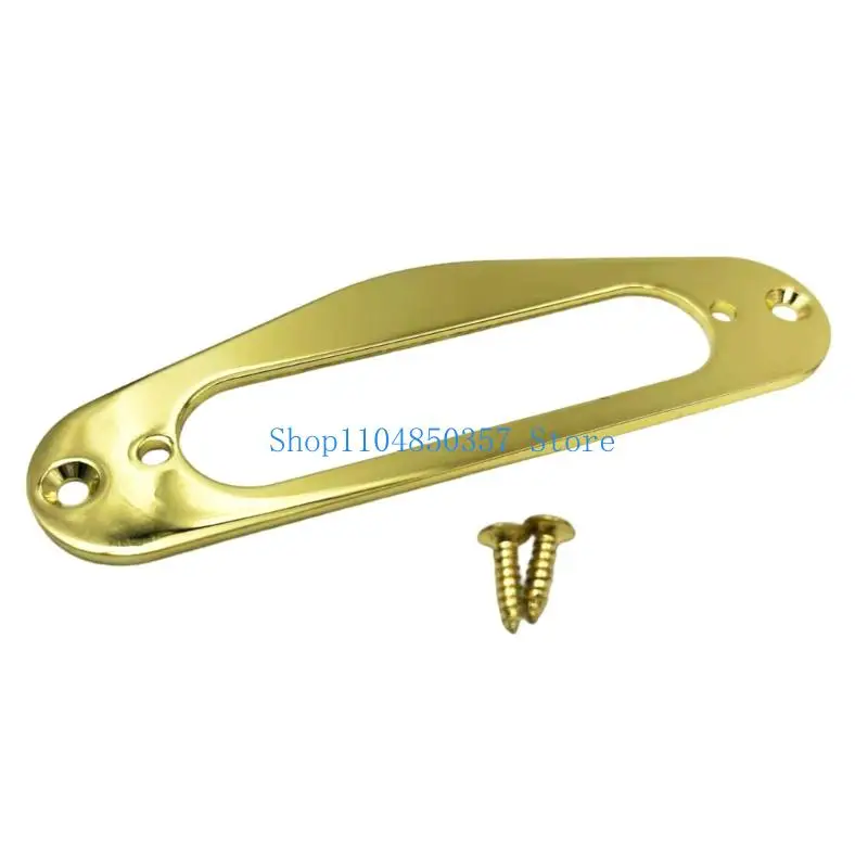 Metal Pickup Surround Mounting Ring with Screws Single Coil Metal Humbucker Pickup Ring Electric Guitar Accessories