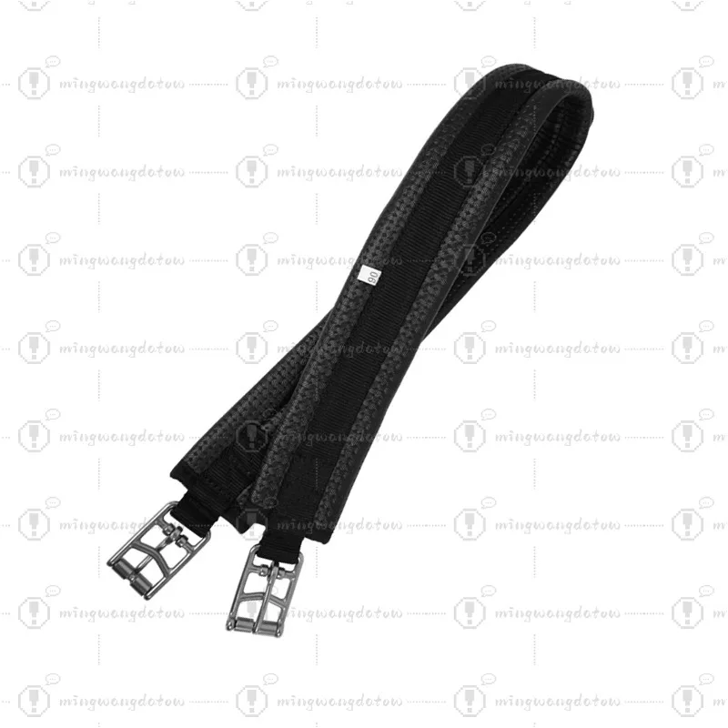 All Purpose Saddle Rear Girth, Faux Leather with Stainless Steel Buckles, Equestrian Tack Accessory