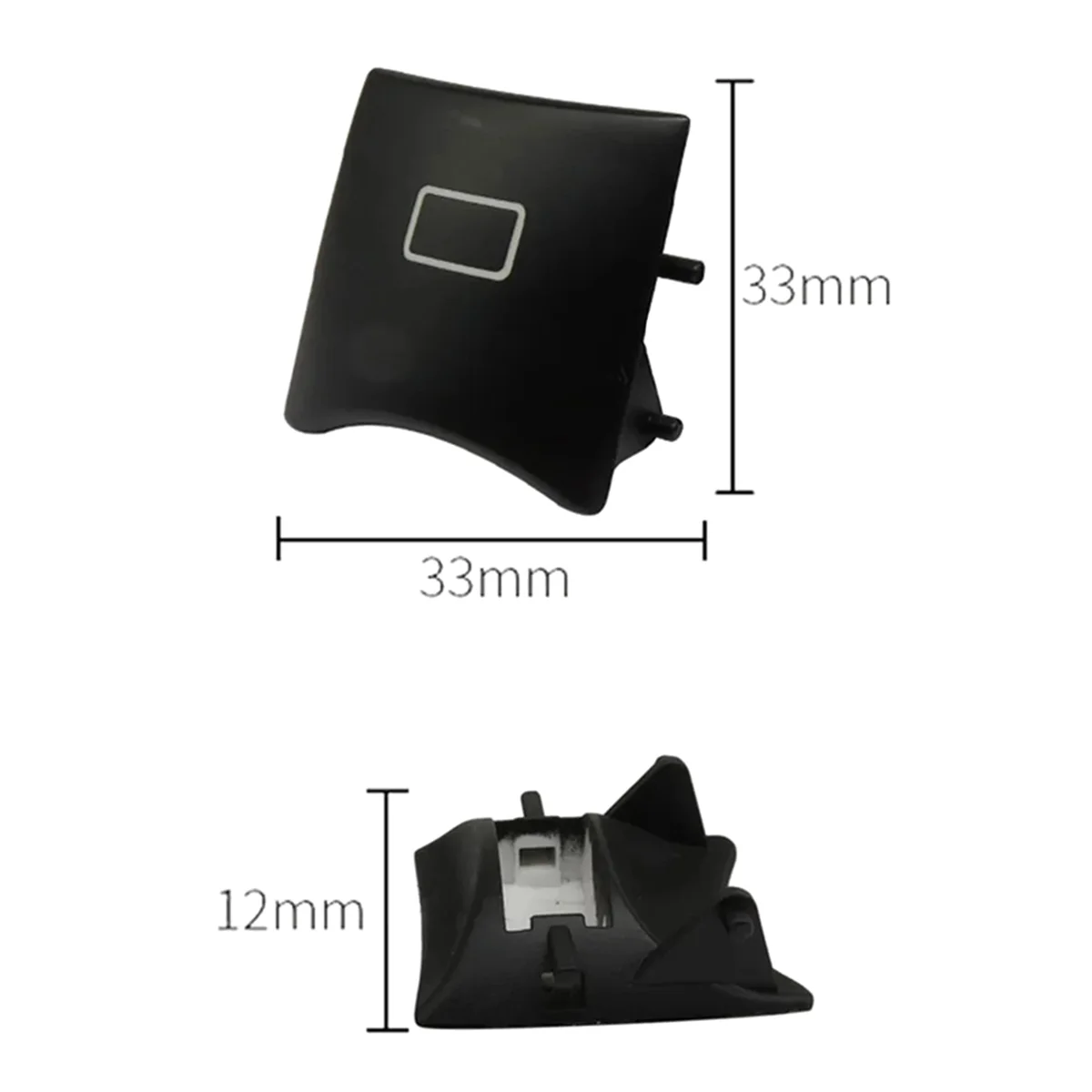 For Mercedes Benz W164 W251 ML Class R Class Sunroof Window ABS Button Roof Light Control Panel Switch Replacement Gray