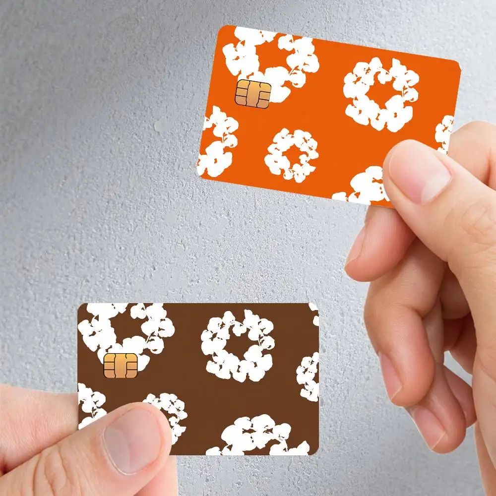 Fashion D-Denim T-TearS Film Skin Card Sticker For Bank Bus Metro Credit Debit Card Waterproof