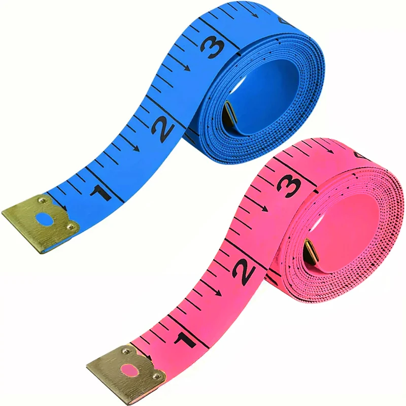 

2 шт., мягкая швейная линейка, измерительная лента для шитья, линейка для измерения тела, прочная швейная рулетка, наборы для шитья 150 см