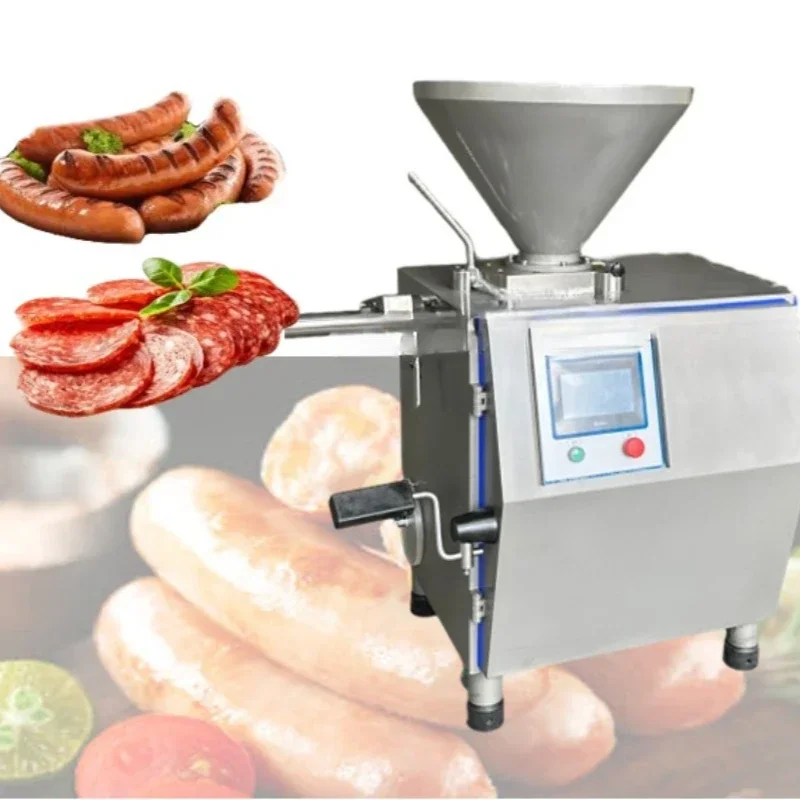 Automatic Hydraulic/Electric Sausage Filling Machine - Meat Processing Equipment for Sausage and Food Stores
