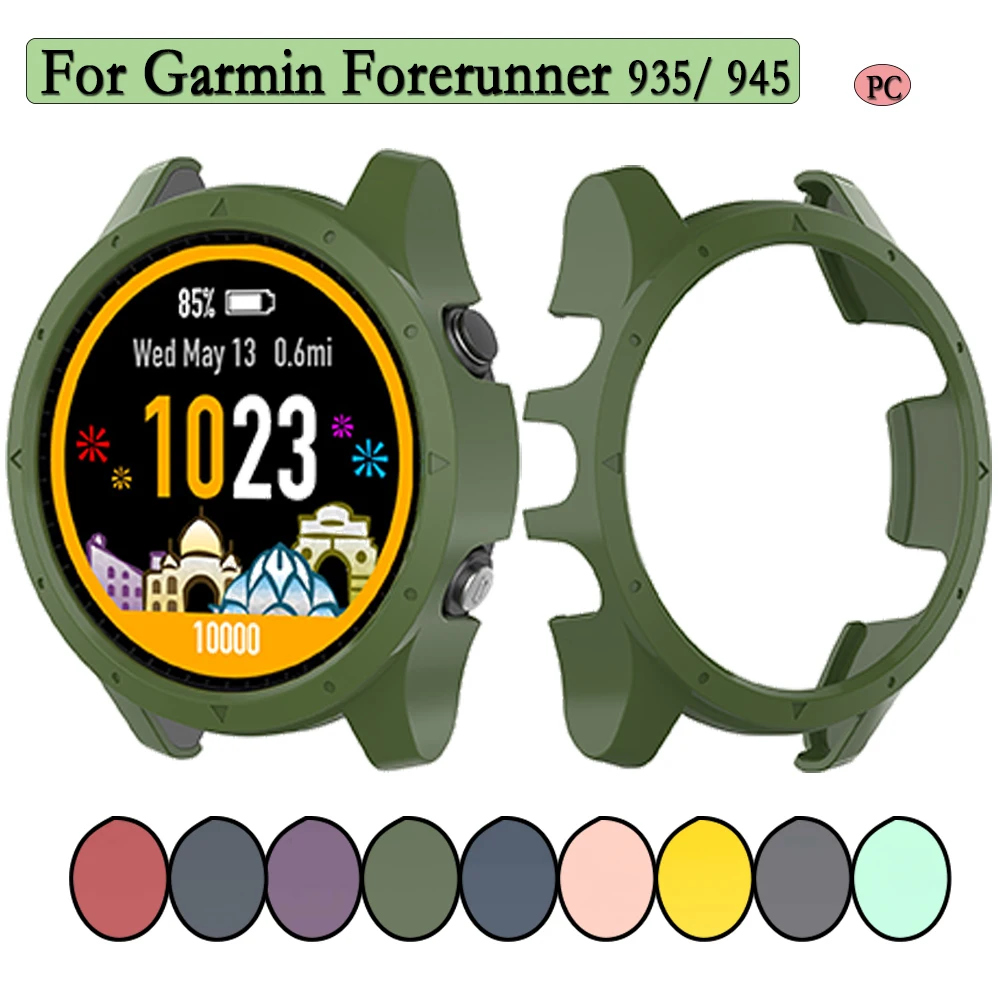 PC Protector Case For Garmin Forerunner 935/ 945 Smart Watch Hollow Protection Frame Durable PC Watch Cover Accessories