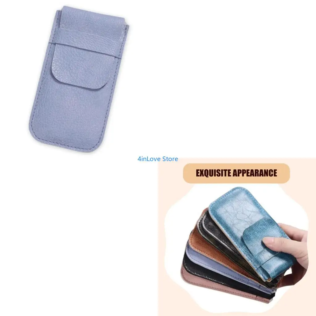 

T4MD Watch Travel Portable Watch Storage Bag Small Watch Holder PU Watch Organizers Suitable for Storaging Watch